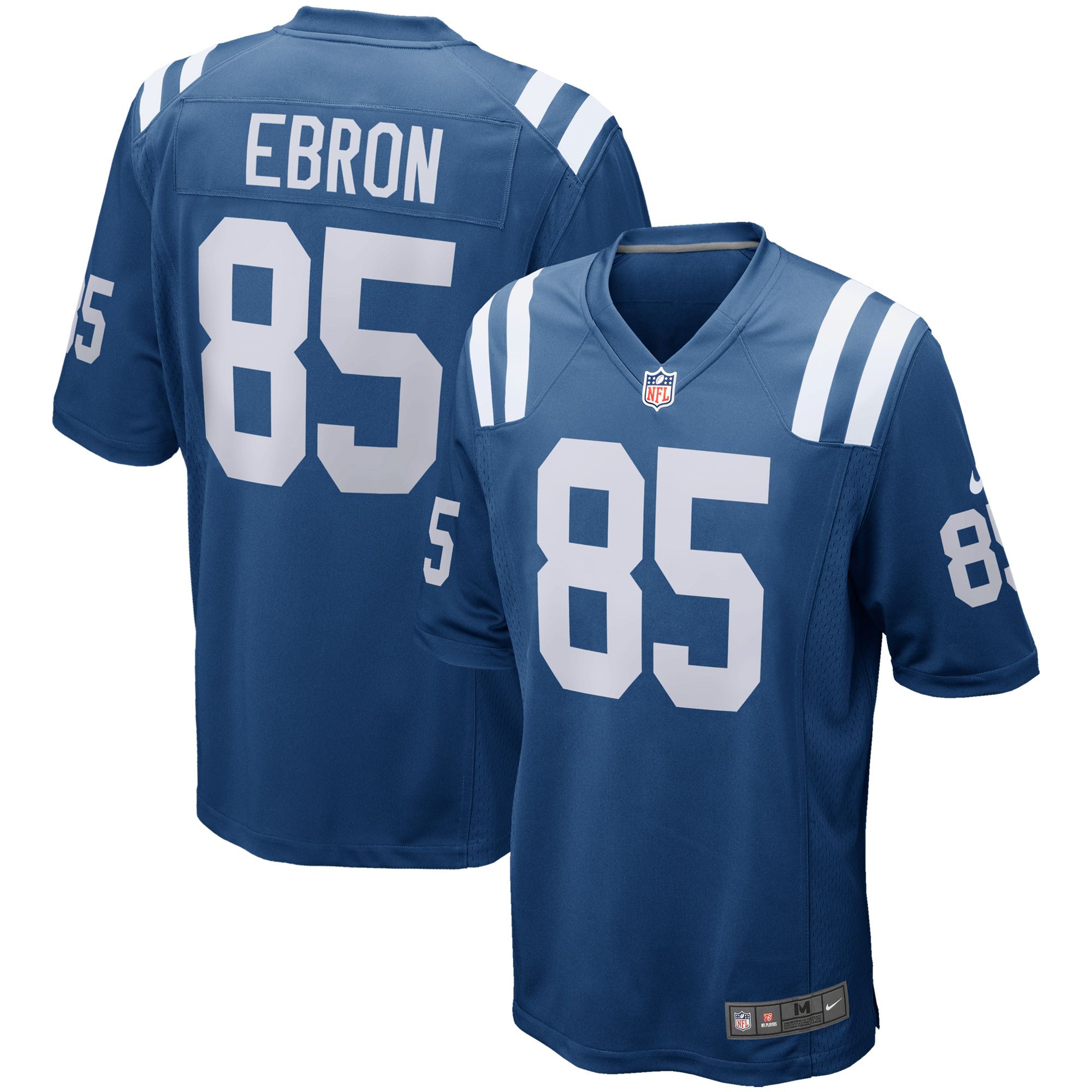 Men Indianapolis Colts 85 Eric Ebron Nike Royal Game Player NFL Jersey